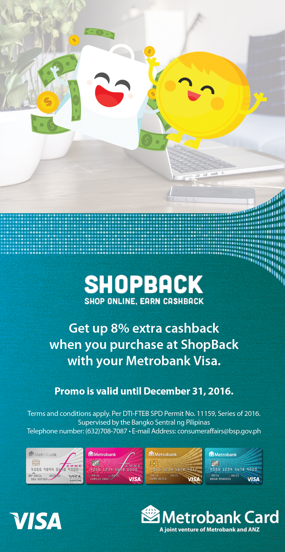 Metrobank credit score Card merchant