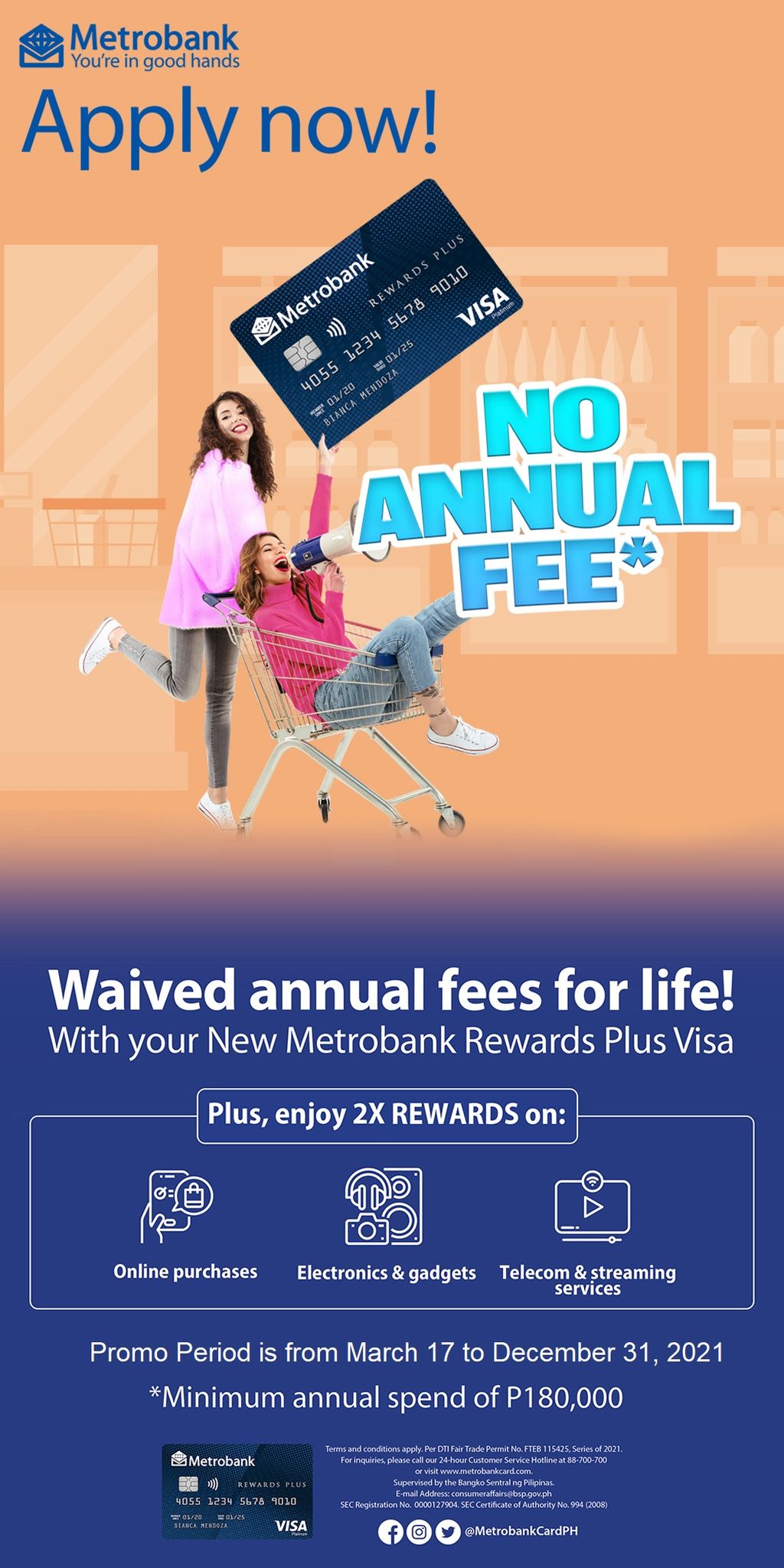 Metrobank Cards and Personal Credit